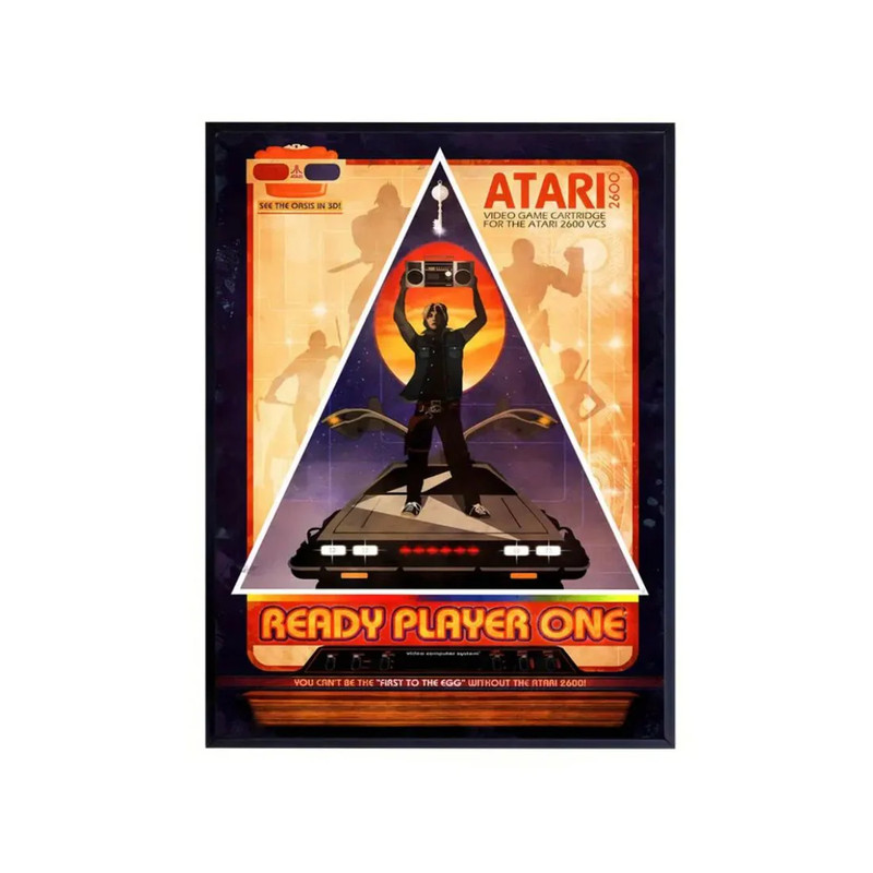Ready Player One Atari Game Concept Art  Poster (50x1x70cm) - ملصق
